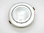 Recessed lights for campers, caravans and boats