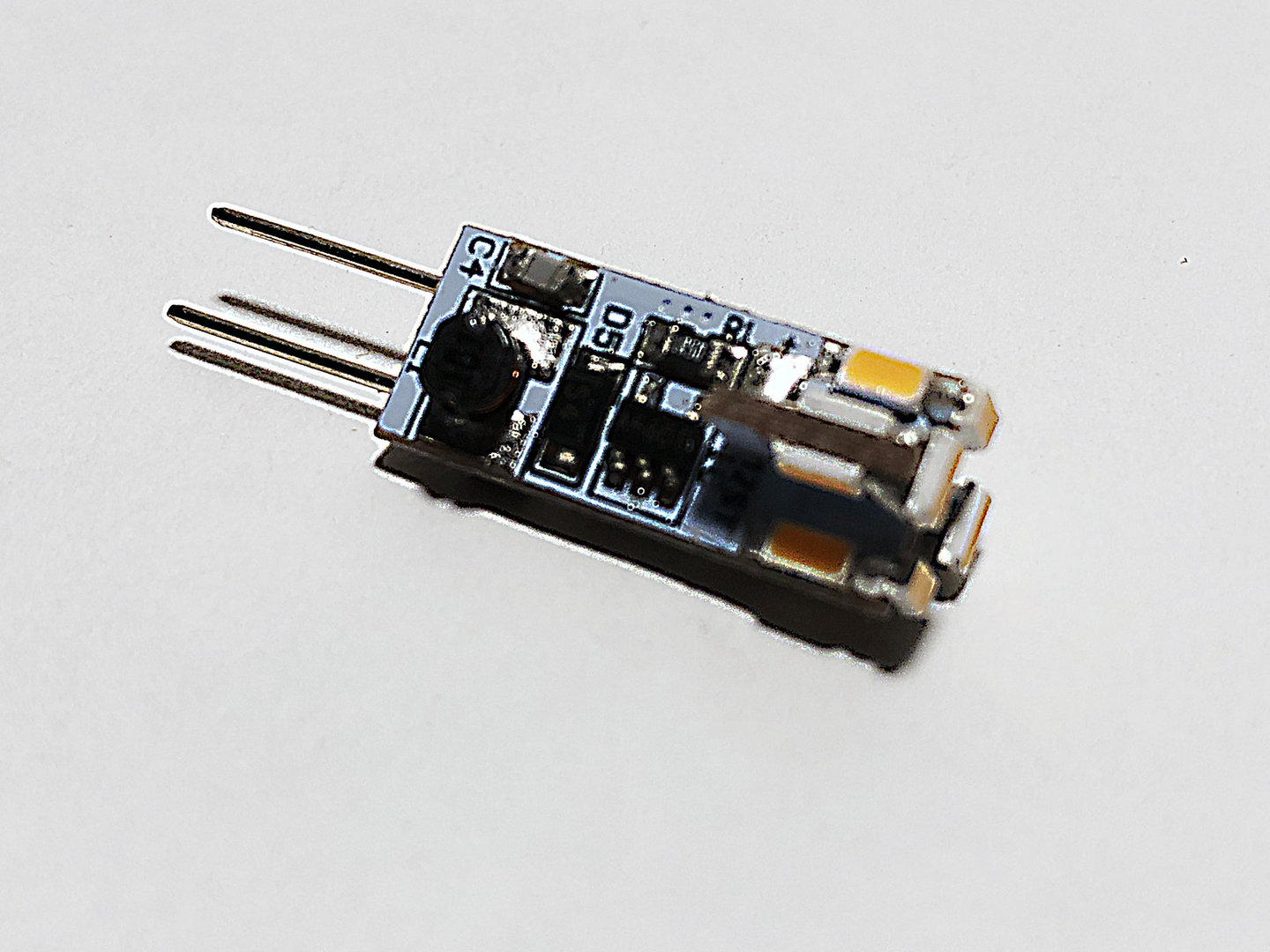 Mini-Stiftsockel G4V 12 LED SMD  10-30V warmweiß