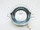 12V Dometic recessed light clear glass ring Sch. Spring chrome