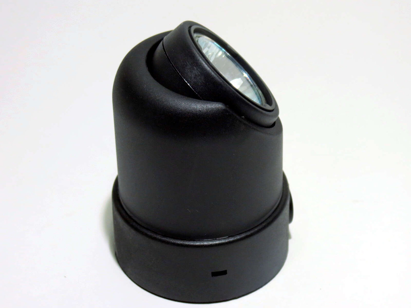 12V Dometic surface mounted light MR11 swiveling and rotating black